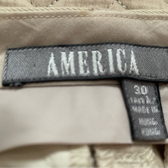 America Beige Slacks - Picture 3 of 7